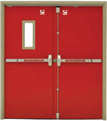 Double Leaf Fire Door